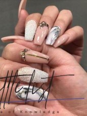 Ballerina Nails Designs: 27 Ballerina Shaped Nails Ideas