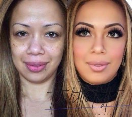 List : 30+ Incredible Before And After Makeup Transformations
