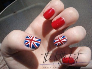 List : British Flag Nails Art and Designs