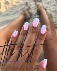 List : Gradient Nails Art Tutorial: How to Do Gradient Glitter Nails
