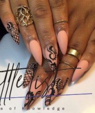 How To Apply Henna On Nails: Great Design With Tutorial