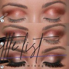 Makeup for Red Dress: Best Ideas for Eye Makeup with Red Gown