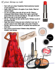 Makeup for Red Dress: Best Ideas for Eye Makeup with Red Gown