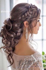 Prom Updos with Braid: Braided Prom Hairstyles