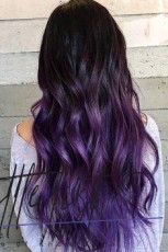 List : 33 Cool Ideas Of Purple Ombre Hair
