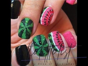 List : Water Drop Nails: How to Do Water Droplet Nail Art