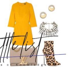 Yellow Dresses: What to Wear With Yellow Dress