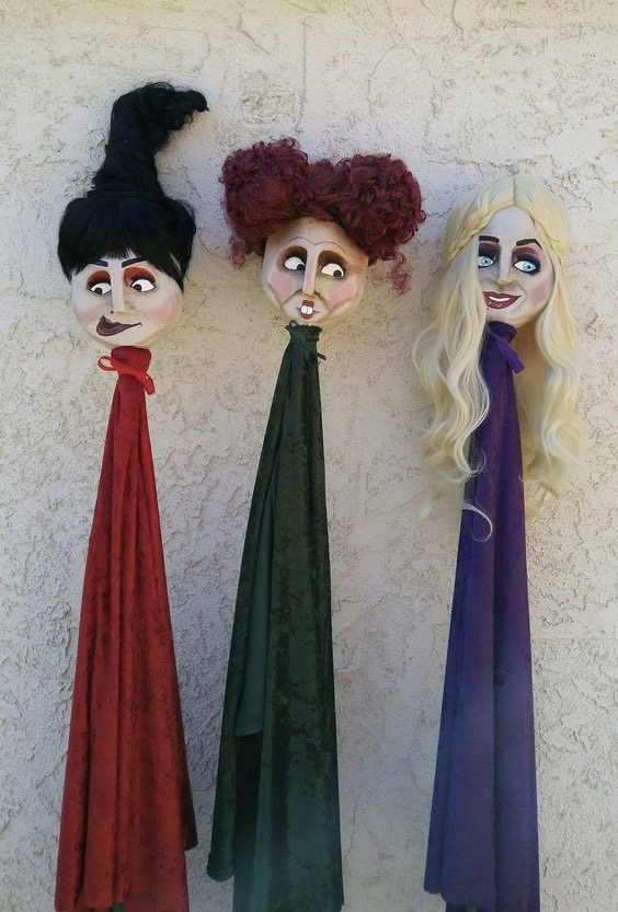 Sanderson Sisters Made out of Milk Cartons!