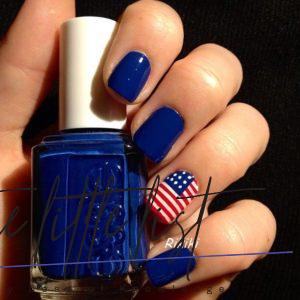 4th of July Nails: Cute Nail Art and Design with American Flag