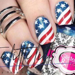 4th of July Nails: Cute Nail Art and Design with American Flag