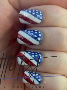 4th of July Nails: Cute Nail Art and Design with American Flag