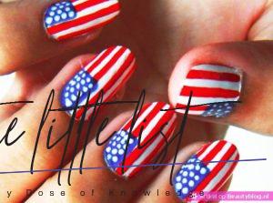 4th of July Nails: Cute Nail Art and Design with American Flag