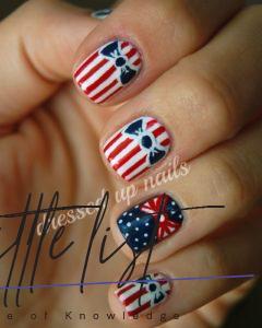 4th of July Nails: Cute Nail Art and Design with American Flag