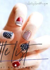 4th of July Nails: Cute Nail Art and Design with American Flag