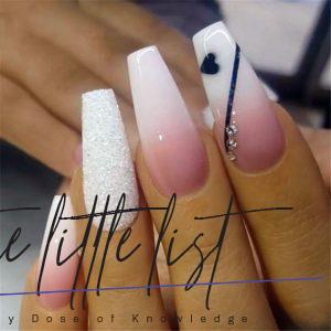 List : Ballerina Nails Designs: 27 Ballerina Shaped Nails Ideas