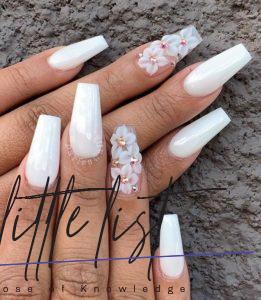 Ballerina Nails Designs: 27 Ballerina Shaped Nails Ideas