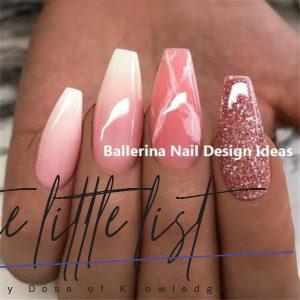 Ballerina Nails Designs: 27 Ballerina Shaped Nails Ideas