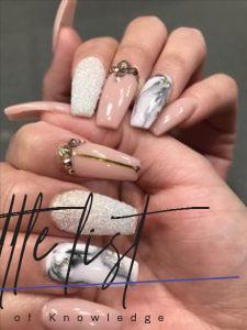 Ballerina Nails Designs: 27 Ballerina Shaped Nails Ideas