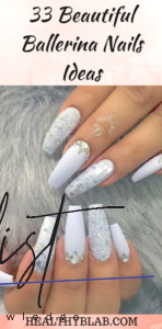 Ballerina Nails Designs: 27 Ballerina Shaped Nails Ideas