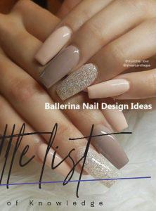 Ballerina Nails Designs: 27 Ballerina Shaped Nails Ideas