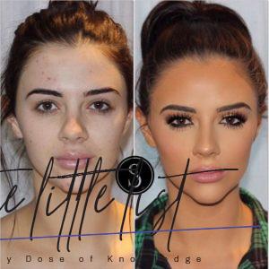 30+ Incredible Before And After Makeup Transformations