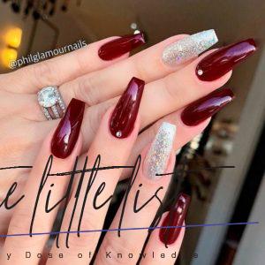 30+ Newest Burgundy Nails Designs You Should Definitely Try In 2020