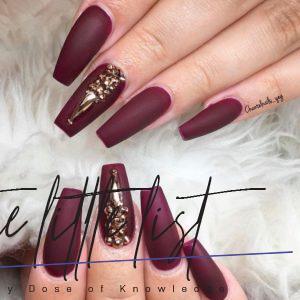 30+ Newest Burgundy Nails Designs You Should Definitely Try In 2020