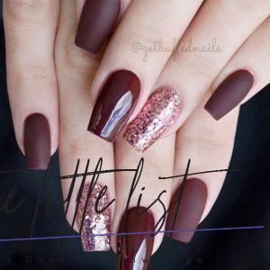 30+ Newest Burgundy Nails Designs You Should Definitely Try In 2020