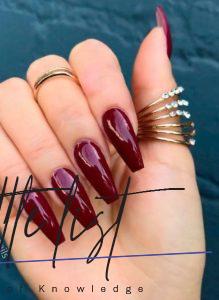 30+ Newest Burgundy Nails Designs You Should Definitely Try In 2020