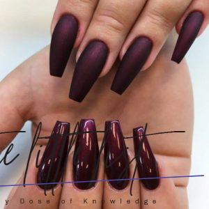 30+ Newest Burgundy Nails Designs You Should Definitely Try In 2020