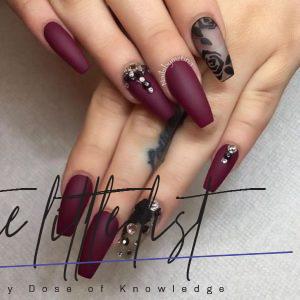 List : 30+ Newest Burgundy Nails Designs You Should Definitely Try In 2020