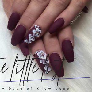 30+ Newest Burgundy Nails Designs You Should Definitely Try In 2020