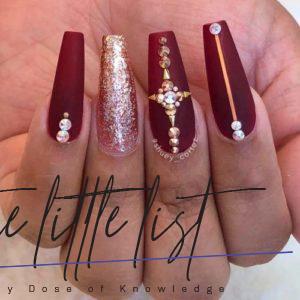 30+ Newest Burgundy Nails Designs You Should Definitely Try In 2020