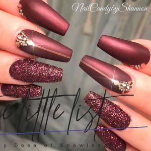 List : 30+ Newest Burgundy Nails Designs You Should Definitely Try In 2020