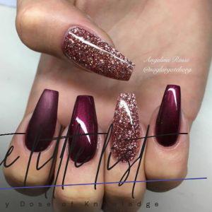 30+ Newest Burgundy Nails Designs You Should Definitely Try In 2020