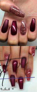 30+ Newest Burgundy Nails Designs You Should Definitely Try In 2020