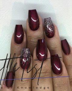 30+ Newest Burgundy Nails Designs You Should Definitely Try In 2020