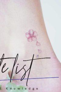 Tender Selection Of Cherry Blossom Tattoo For Your Inspiration