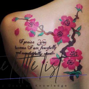 Tender Selection Of Cherry Blossom Tattoo For Your Inspiration