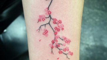 List : Tender Selection Of Cherry Blossom Tattoo For Your Inspiration
