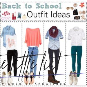 Cute Outfits for School: 18 Easy Cute School Outfits Ideas