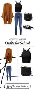 Cute Outfits for School: 18 Easy Cute School Outfits Ideas