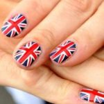 British Flag Nails Art and Designs