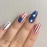 British Flag Nails Art and Designs