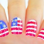 British Flag Nails Art and Designs