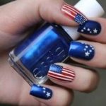 British Flag Nails Art and Designs