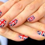 British Flag Nails Art and Designs