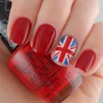 British Flag Nails Art and Designs