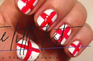 British Flag Nails Art and Designs