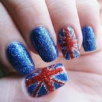 British Flag Nails Art and Designs